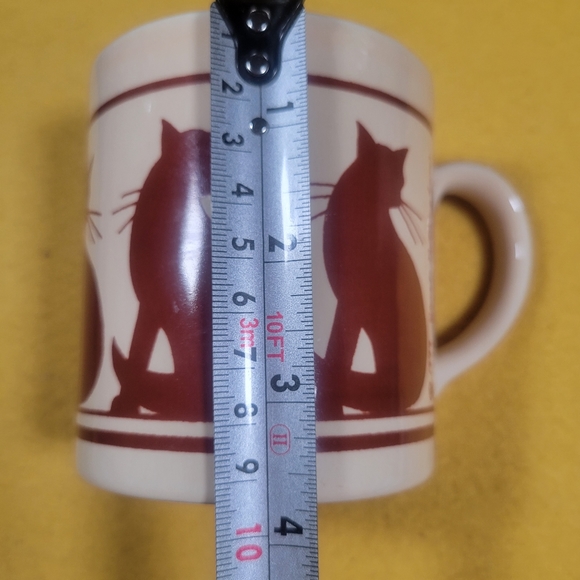 1979 English Cat Mug Vintage Janet Nottingham - Picture 5 of 5